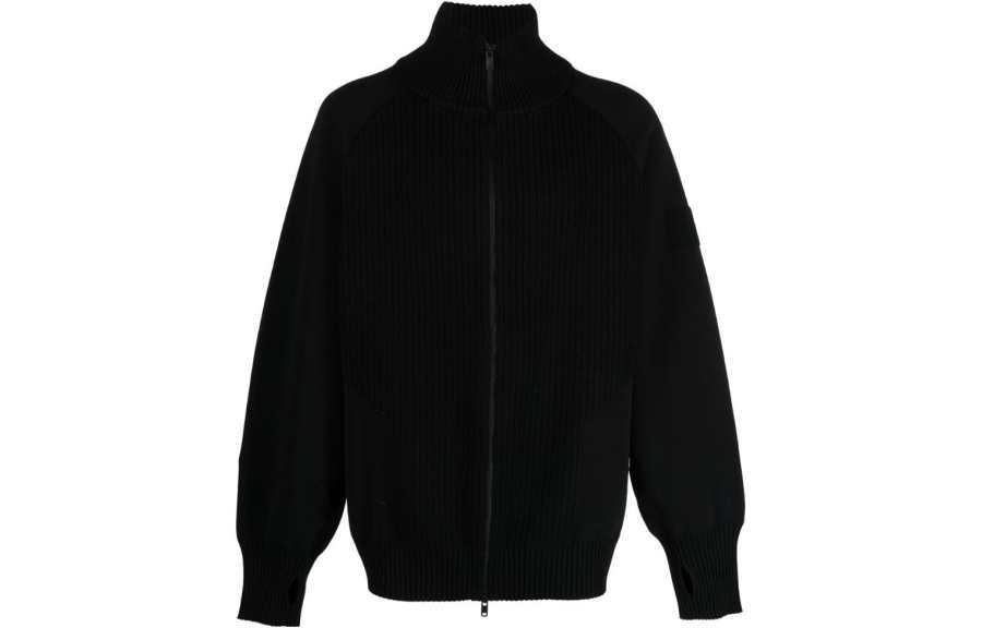 Y-3 Zip-fastening Knitted Sweatshirt