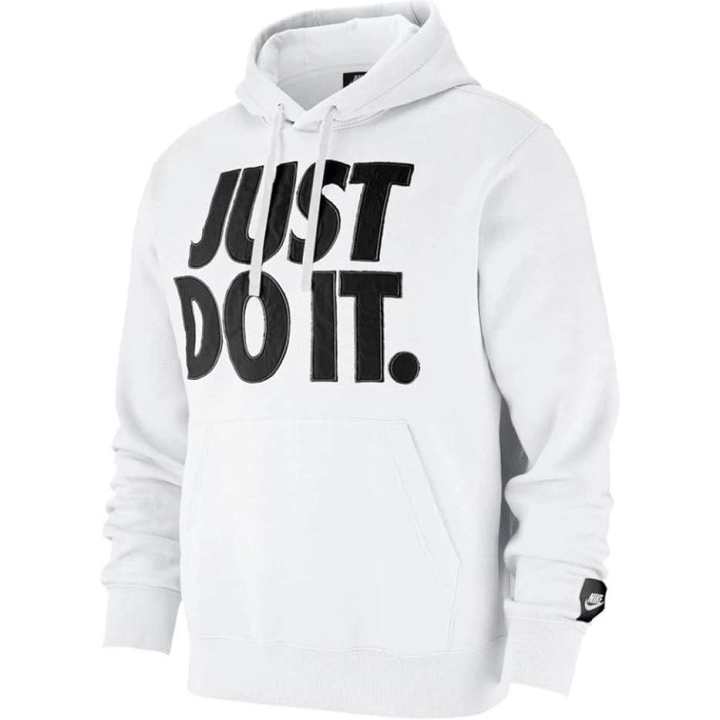 Nike Nike Sweatshirts Men's White Hooded Moderate Regular