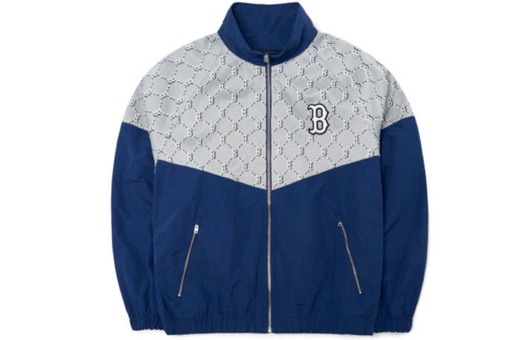 MLB MLB Monogram Basic Boston Red Sox Jacket Unisex Navy Blue