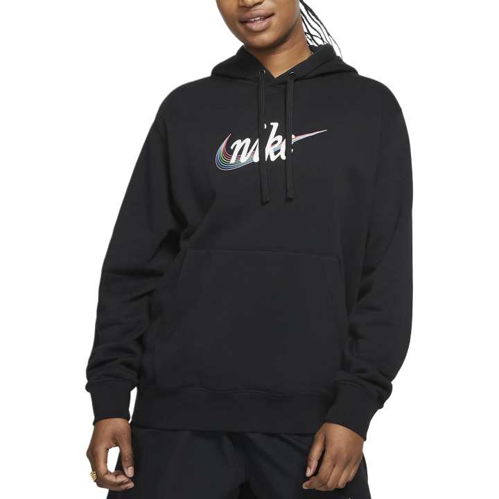 Nike Nike Sweatshirts Men's Black Hooded Moderate