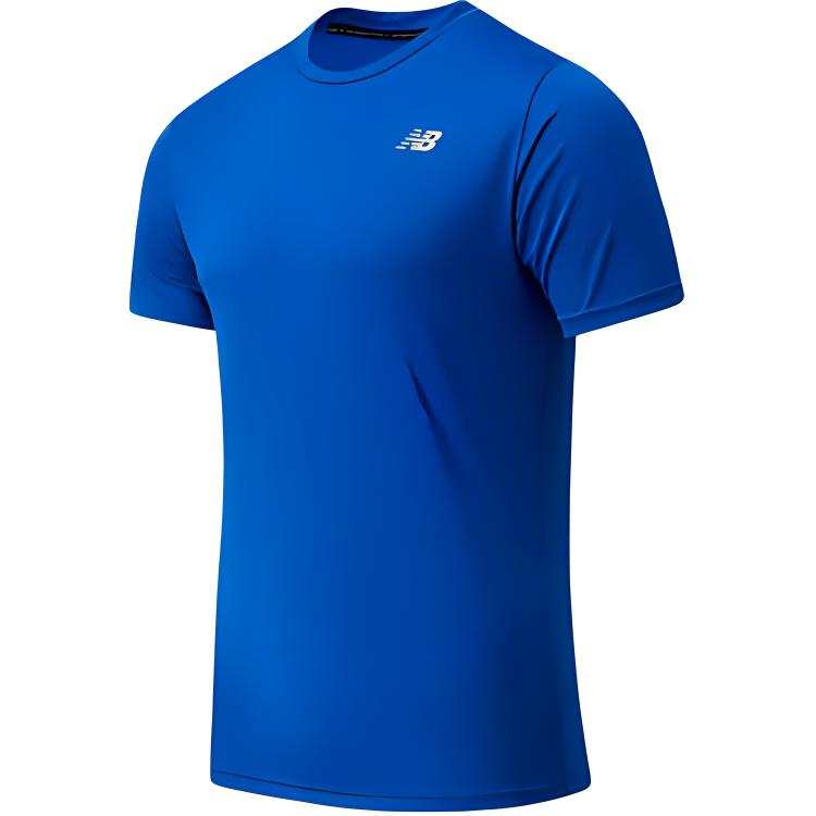New Balance New Balance T Shirts Men's Blue Crew Neck