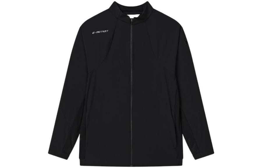 FILA FILA Jackets Men's Black Stand Collar Thin Other