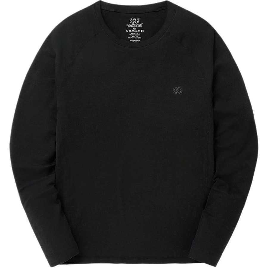 KOLON SPORT Sweatshirt Men's Black
