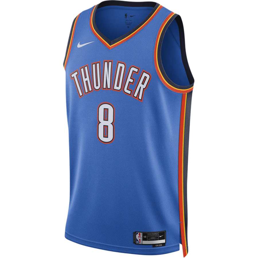 Nike Nike Oklahoma City Thunder Icon Edition Men's Nike Dri-FIT Nba Swingman Jersey