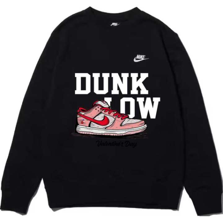 Nike Nike Sweatshirts Unisex Black Crew Neck Moderate Regular