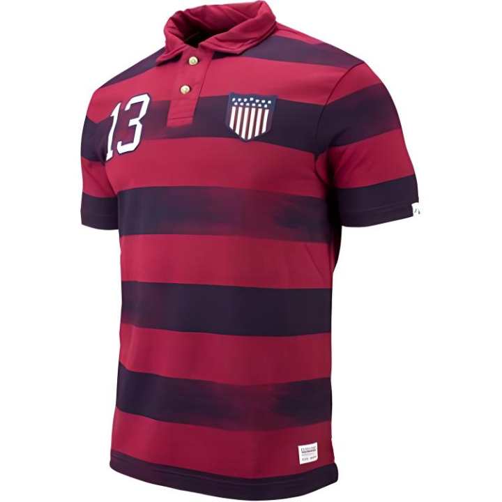 Nike Nike Polo Shirt Men's Red Black
