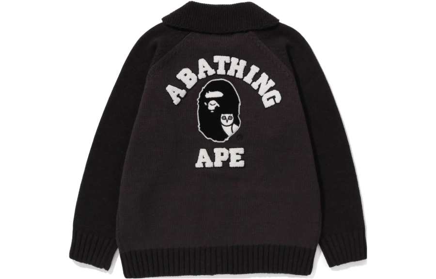 A BATHING APE Bape X Ovo Cowichan Sweater
