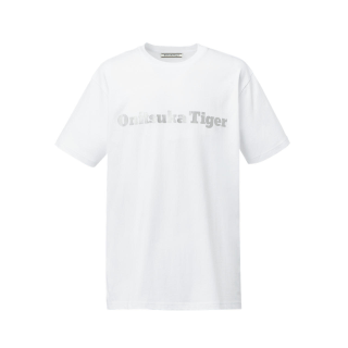 Onitsuka Tiger T Shirt Unisex Silver