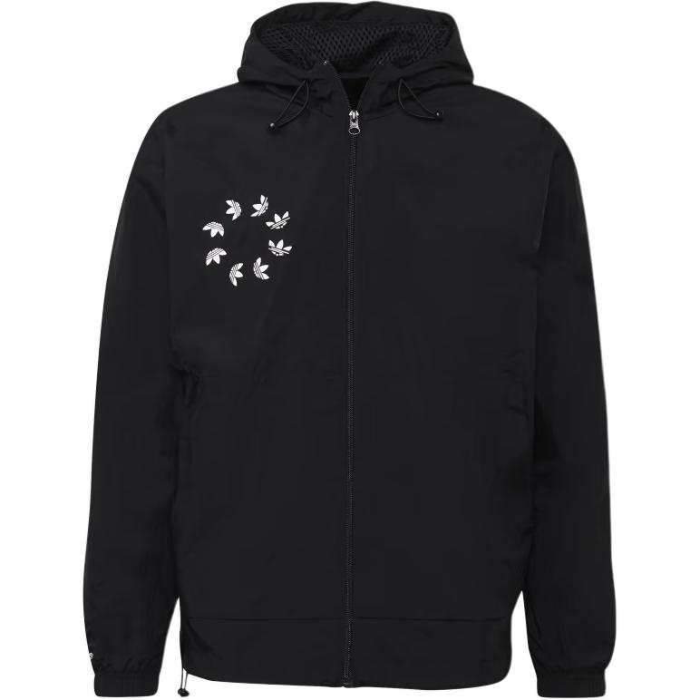 Adidas Originals Jackets Men's Black Hooded Moderate Other