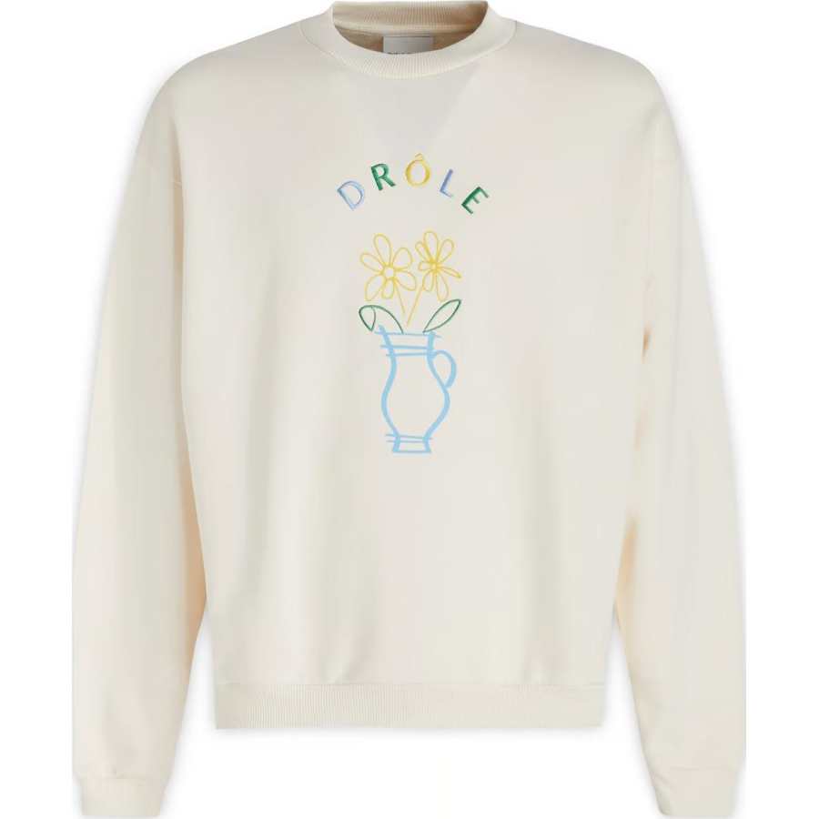DROLE DE MONSIEUR Sweater Men's Ecru