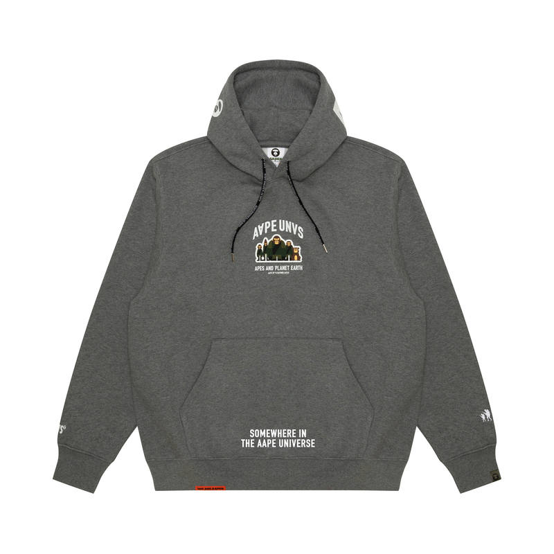 Aape Aape By *A Bathing APE® Text print Hoodie