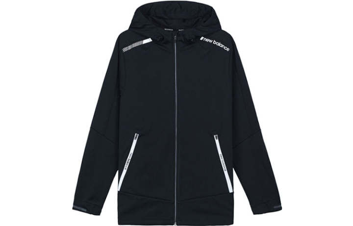 New Balance New Balance Jackets Men's Black Hooded Moderate Other
