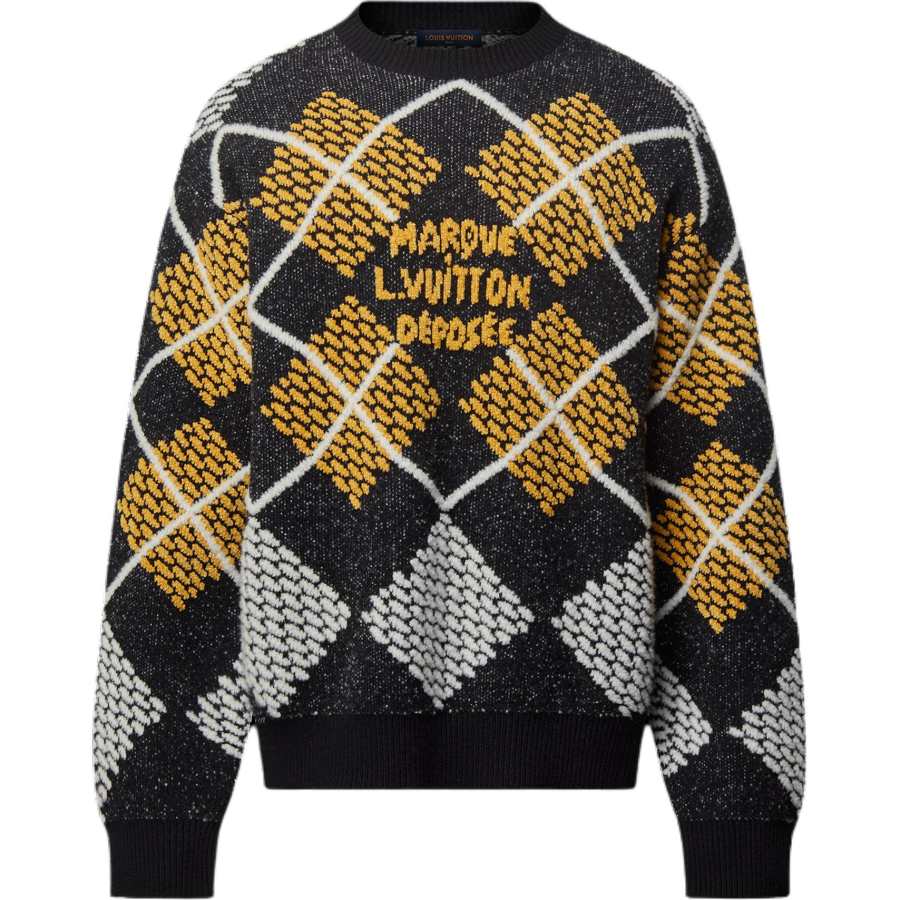 LOUIS VUITTON Lv Wool Blend Pullover