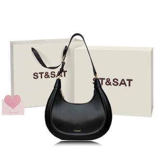 ST&SAT Composite Material With Synthetic Leather Shoulder Bag, Crossbody Bag, Shoulder Bag Regular Women's Multicolor