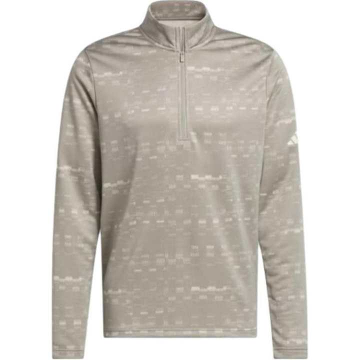 Adidas Adidas Free Shipping With AdiClub Core Printed Quarter Zip Pullover