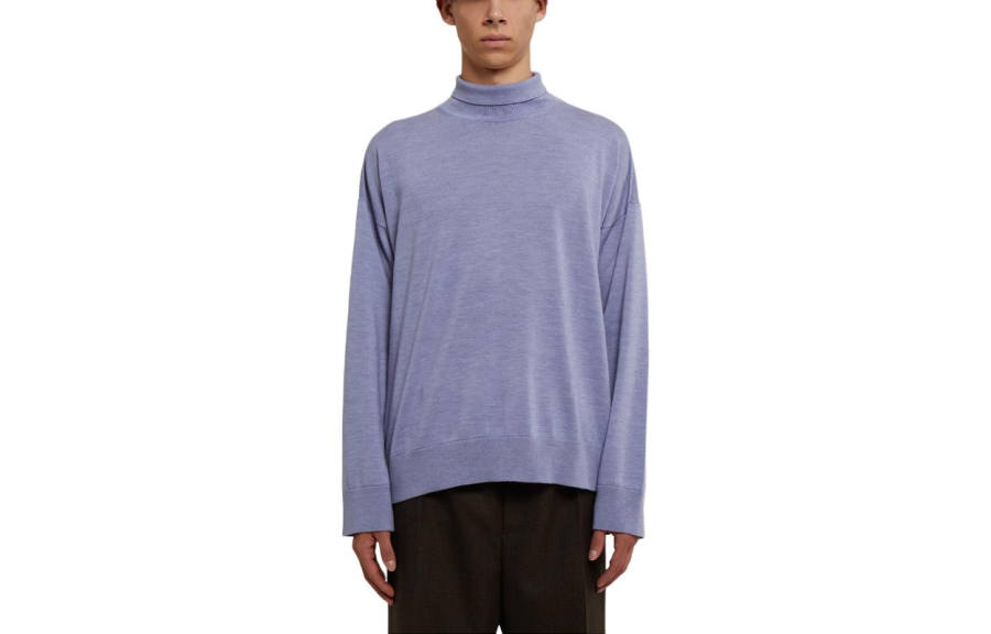 Bottega Veneta SS24 Sweater Men's Purple Blue