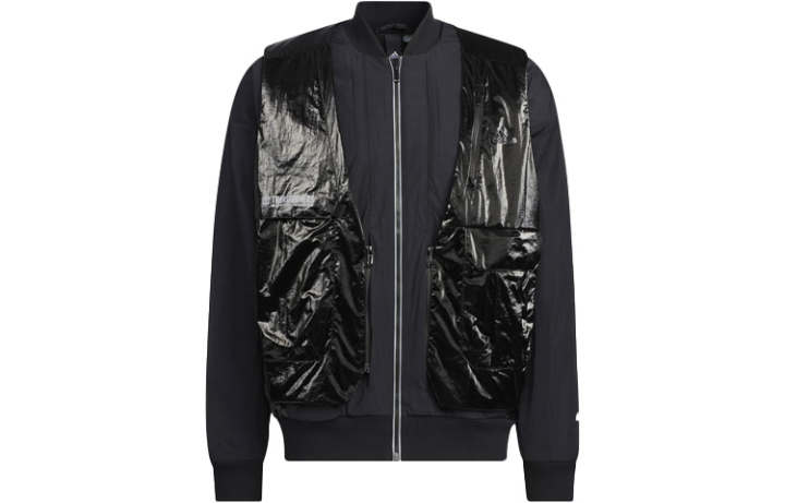 Adidas Adidas Jackets Unisex Black Stand Collar Moderate Other