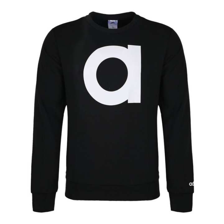 Adidas Adidas Sweatshirts Men's Black Crew Neck Moderate Other