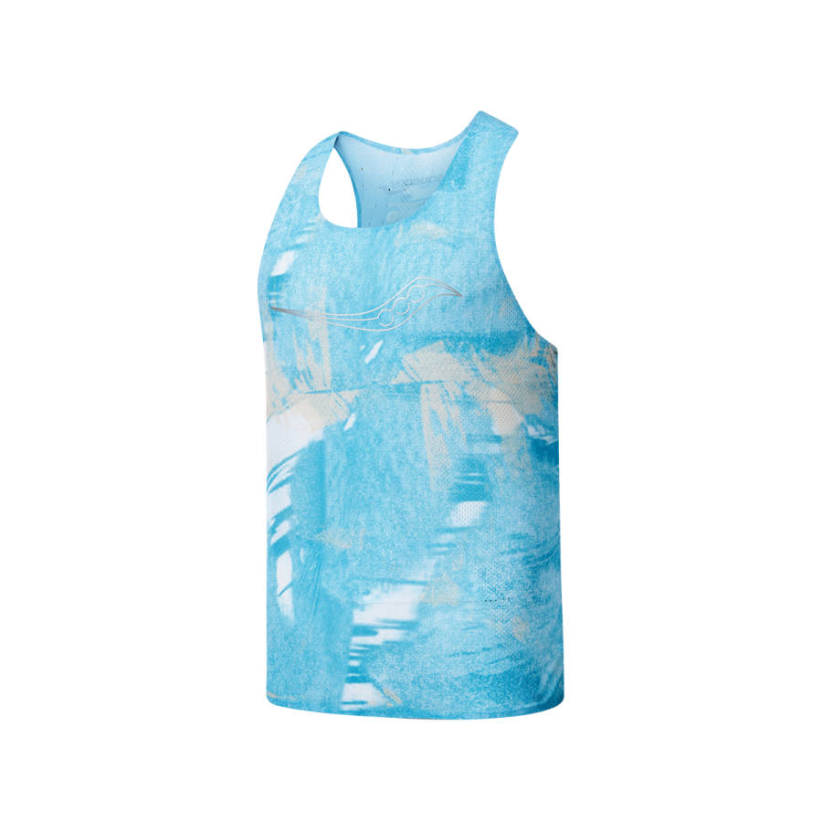 Saucony Running Tank Top Men's Blue Moon