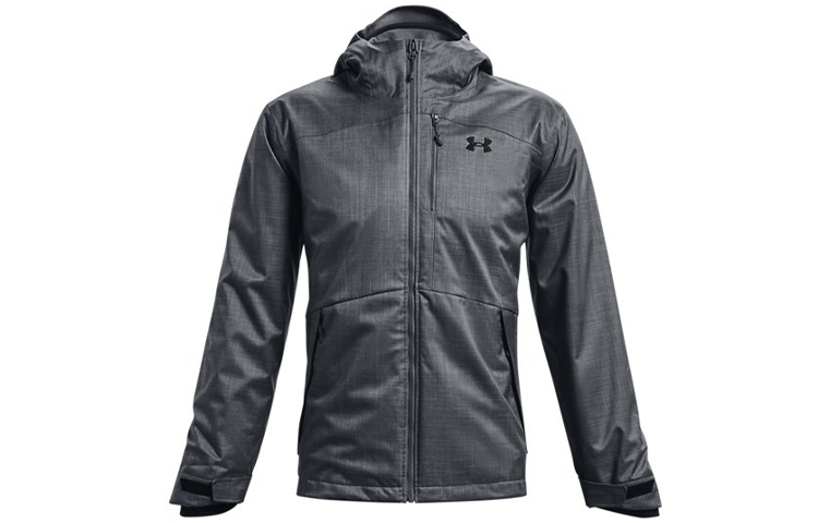 Under Armour Porter Multicolor Loose Fit Thermal Fleece Lined Jacket Winter Men's Gray