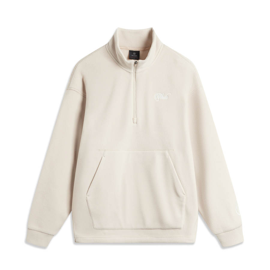 Li-Ning Li Ning Basketball Collection Letter Stand Collar Pullover Thermal Fleece Lined Drop Shoulder Long Sleeved Sweatshirt