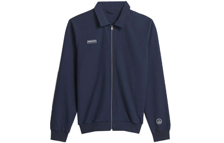 Adidas Originals Jackets Men's Blue Lapel Moderate