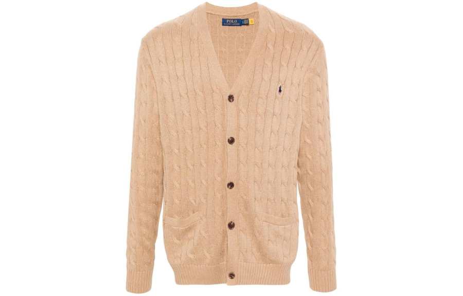Polo Ralph Lauren cable-knit cotton cardigan
