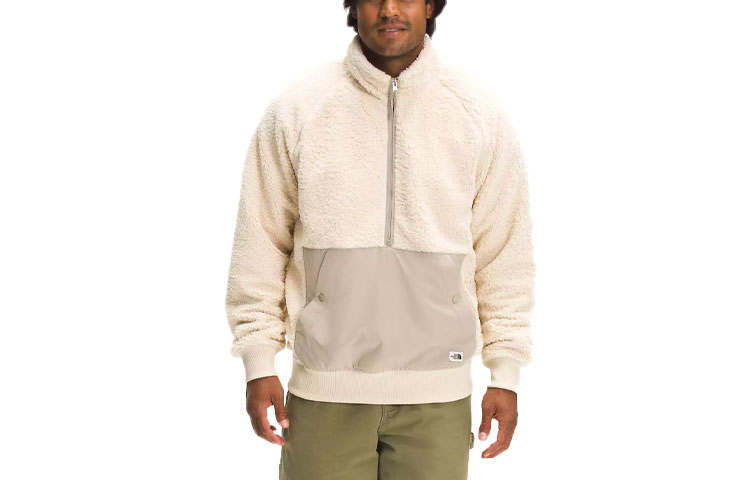 THE NORTH FACE Jackets Men's Beige Stand Collar Moderate Other