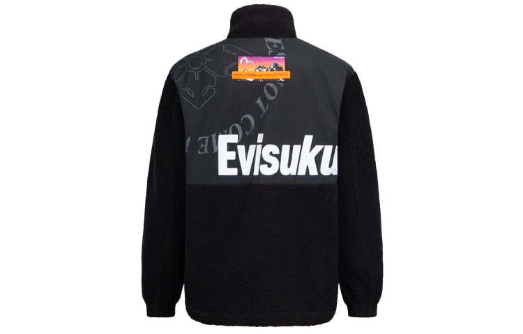 EVISU EVISU Jackets Men's Multicolor Stand Collar Moderate Other
