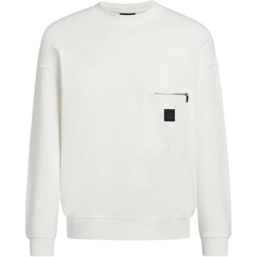 ARMANI EXCHANGE ARMANI EXCHANGEAE FW24 Sweatshirt Men's White