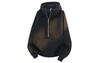 FONDLOOK Sweatshirt Unisex Black