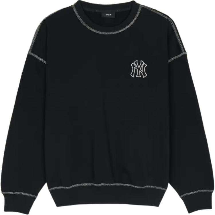 MLB MLB Overfit New York Yankees Coopers Logo Mega Sweatshirt Unisex Black