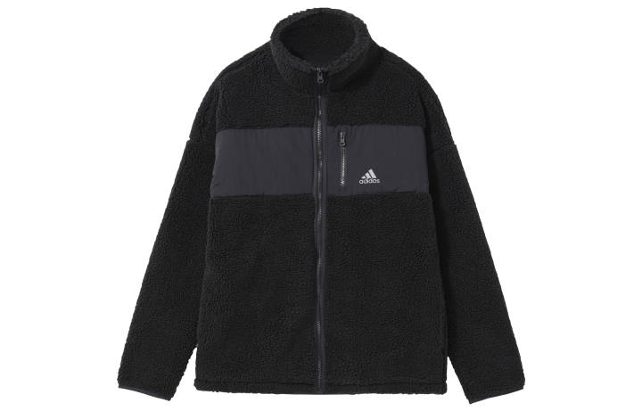 Adidas Adidas Jackets Men's Black Stand Collar Moderate Other