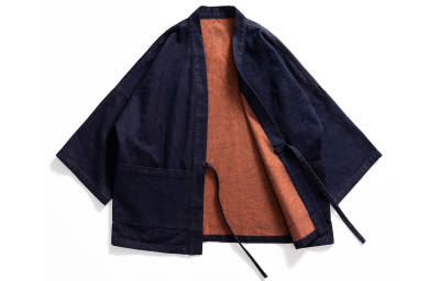 S-CREST S CREST Jackets Unisex Orange Blue Dual Dye Collarless Moderate Reversible
