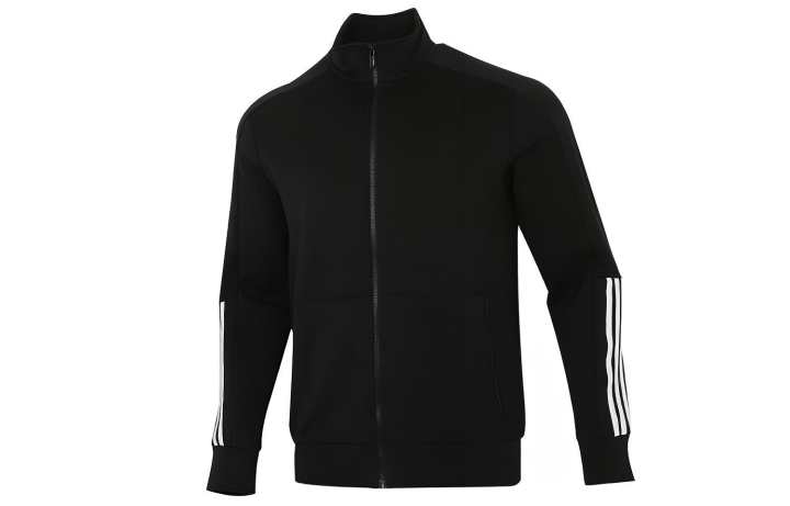 Adidas Adidas Jackets Men's Black Stand Collar Moderate Other