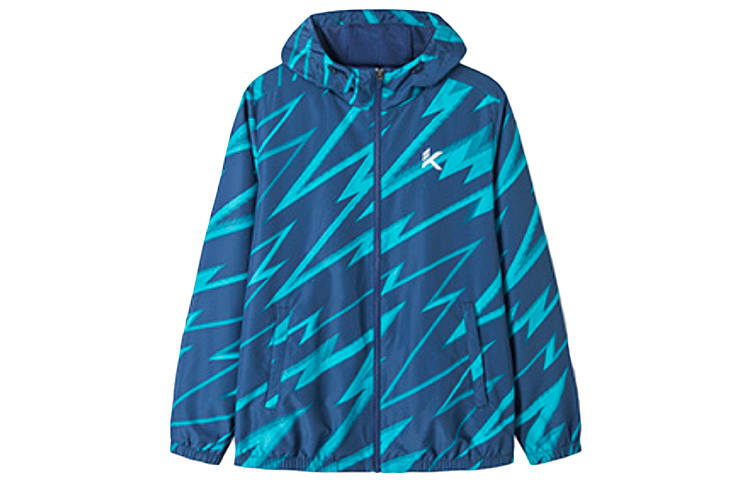 ANTA Basketball Collection Jackets Men's Blue Hooded Moderate Other