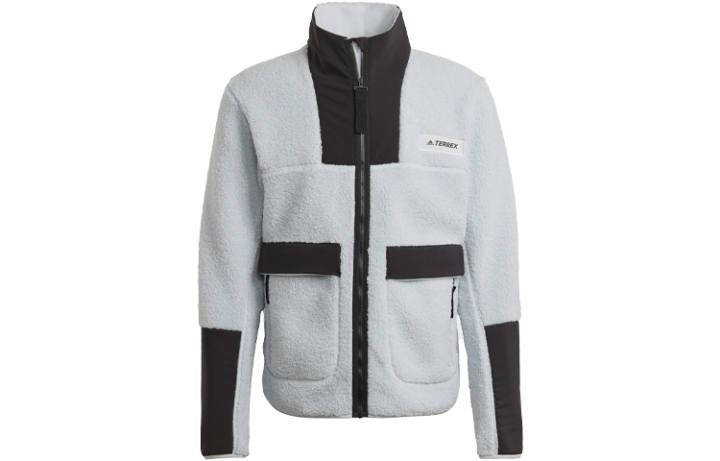 Adidas Adidas Jackets Men's Light Blue Stand Collar Thickened Other