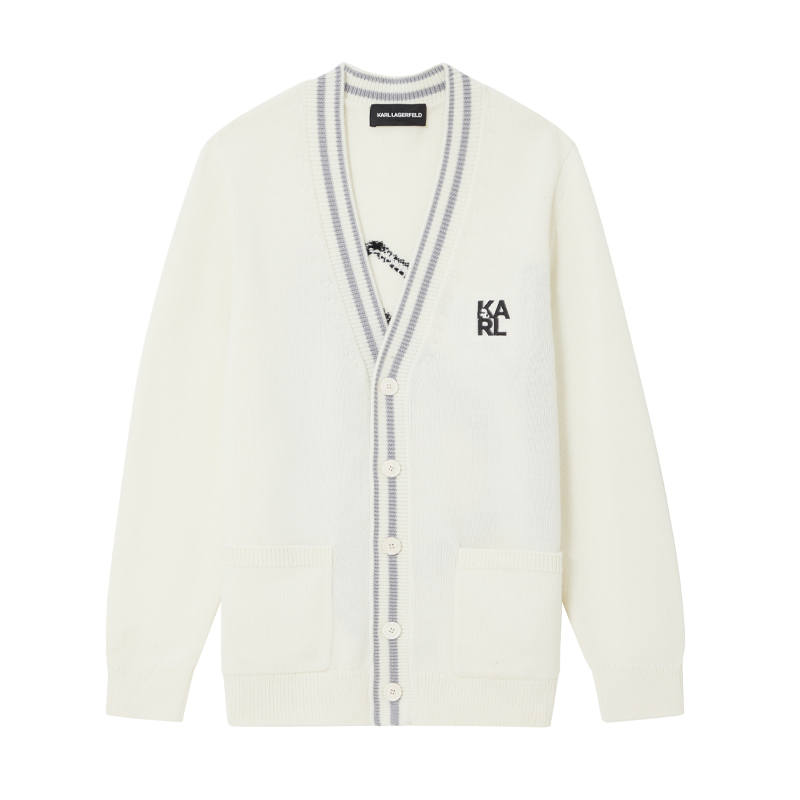 KARL LAGERFELD / Karl Lagerfeld Jeans Knitwear Men's White