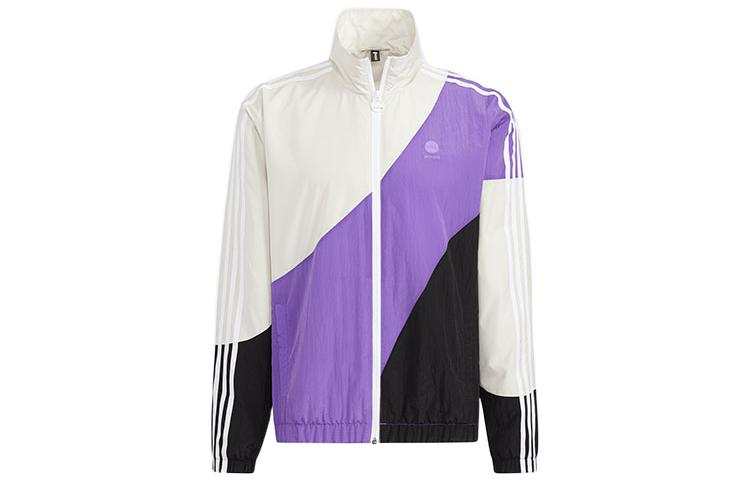 Adidas Neo Jackets Men's Purple Stand Collar Moderate Other