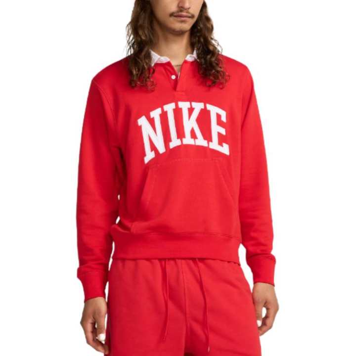 Nike Nike Club Fleece Men's Long-Sleeve Fleece Polo