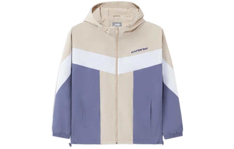 Li-Ning Li Ning Sports Trendy Collection Jacket Men's White Gray Ink Blue