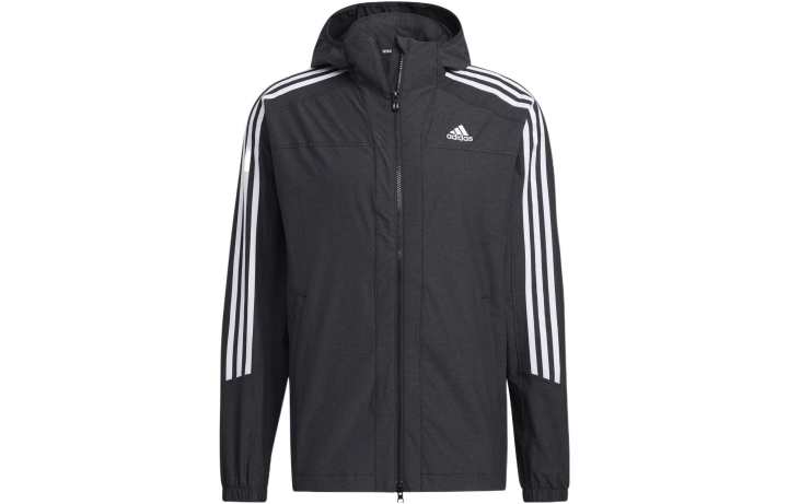 Adidas Adidas Jackets Men's Black Hooded Moderate Other