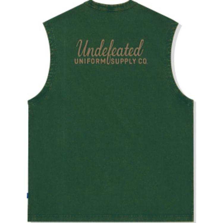 UNDEFEATED Tank Tops Unisex Crew Neck Moderate