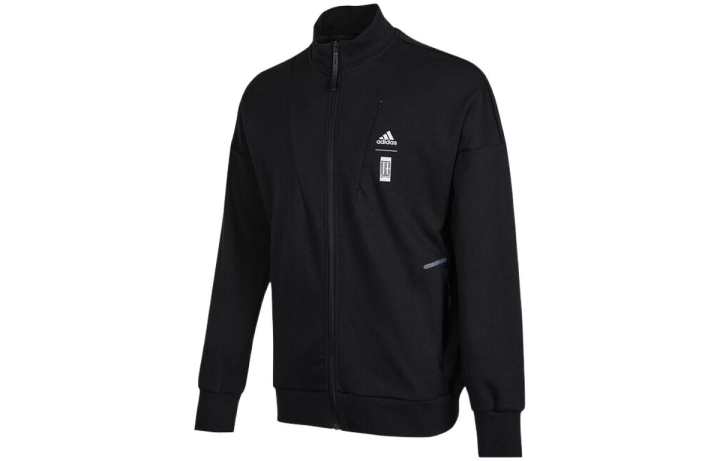 Adidas Adidas Jackets Men's Black Stand Collar Moderate Other