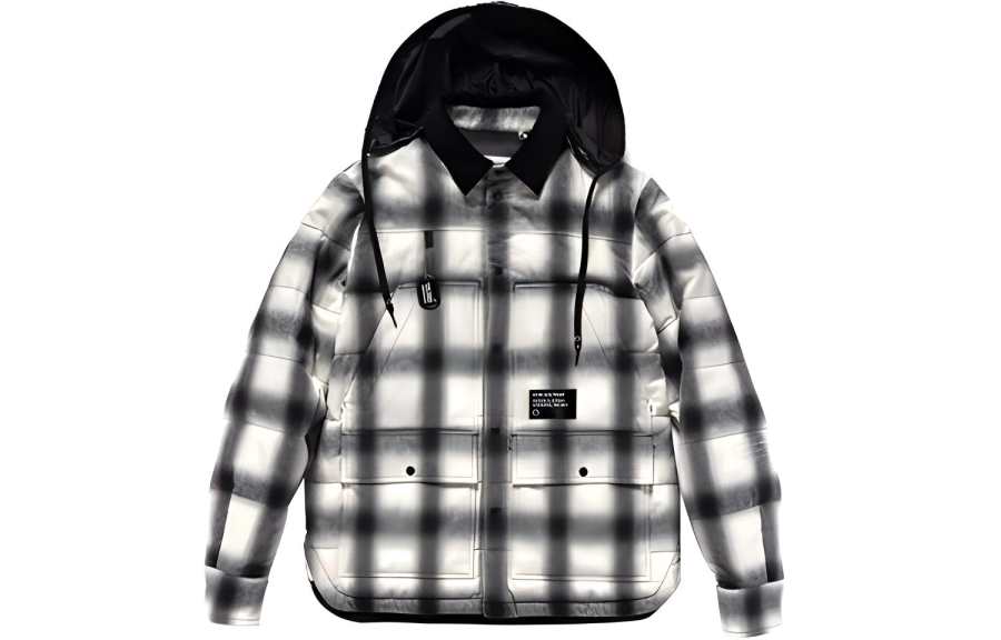 Moncler FW21 Jackets Men's White Hooded Moderate Other
