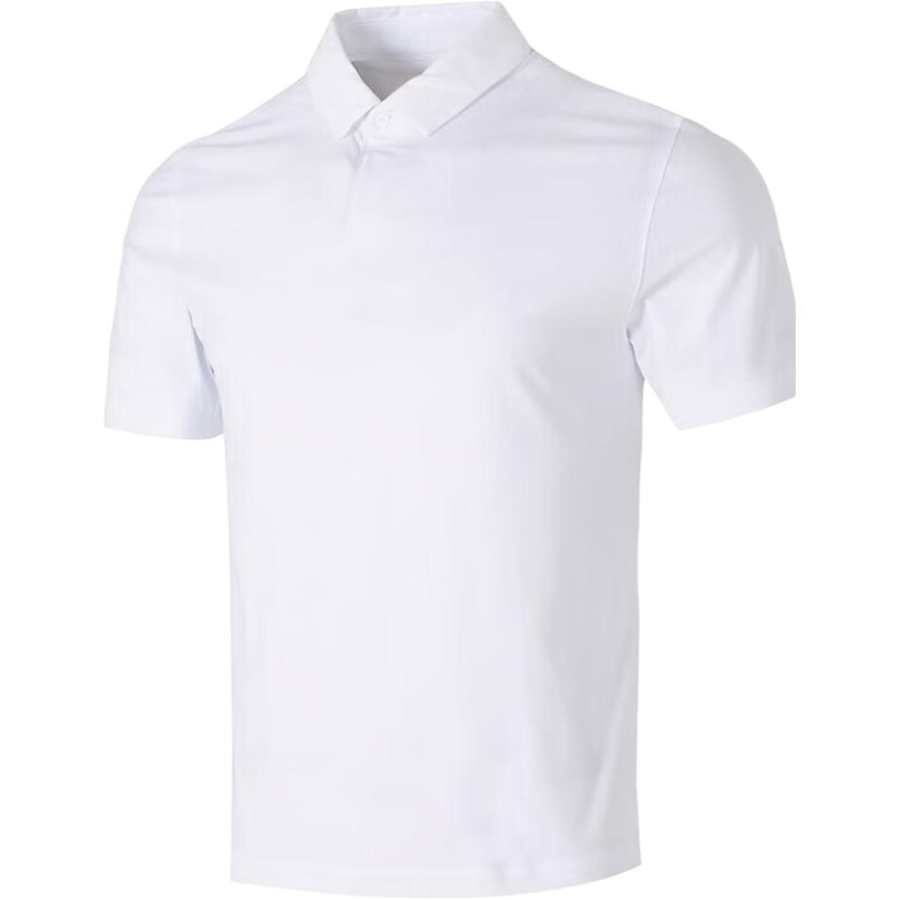 Under Armour Polo Shirts Men's White Moderate Straight Fit