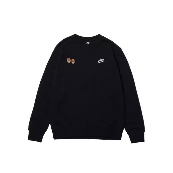 Nike Nike Sweatshirts Men's Black Crew Neck Moderate