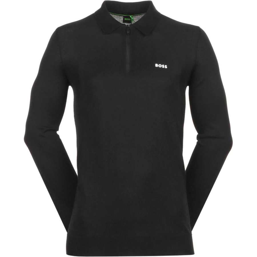 Hugo Boss rubberised-logo polo shirt