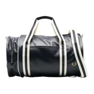 FRED PERRY Polyester Shoulder Bag, Crossbody Bag, Handbag Men's Marine Blue