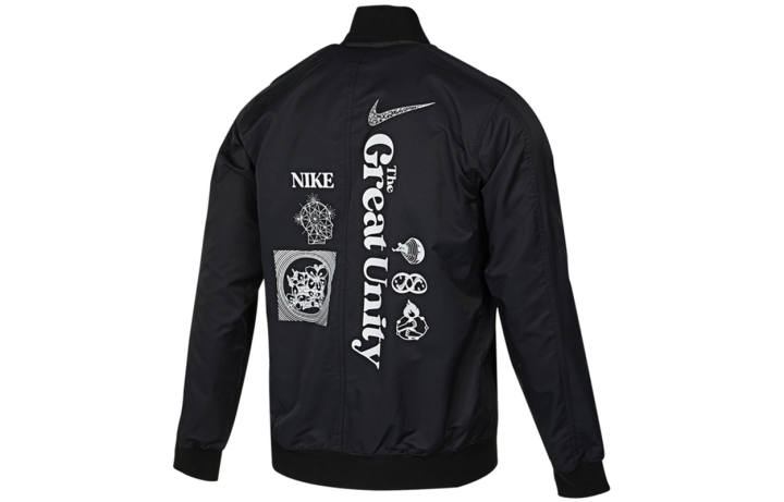 Nike Nike Jackets Men's Black Baseball Collar Moderate Other